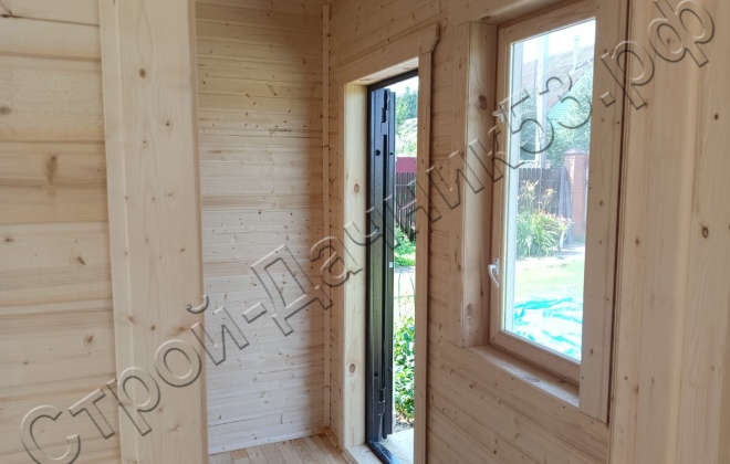 4 Каркасно-щитовой дом Д-28, 6х9м, 54 М², Московская область, Солнечногорский район, СНТ Прогресс-96 (12)